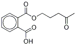 Mono(4-oxopentyl)phthalate-d4 구조식 이미지