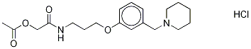 Roxatidine-d10 Acetate Hydrochloride 구조식 이미지