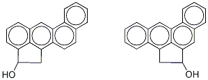 1,2-Dihydro-benz[j]aceanthrylen-2-ol-13C2,d4 and 5,6-Dihydro-benz[e]aceanthrylen-6-ol-13C2,d4 구조식 이미지