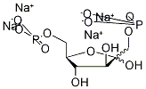 D-Fructose-6-13C 1,6-Bisphosphate Tetrasodium Salt Hydrate Structure