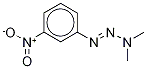 1-(3-Nitrophenyl)-3,3-dimethyltriazene-d4 Structure