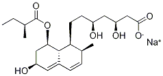 Pravastatin-d3 Sodium Salt (major) Structure