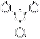 3-PYRIDYLBOROXIN, TRIHYDRATESEE P991350 구조식 이미지