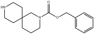 Benzyl 2,9-diazaspiro[5.5]undecane-2-carboxylate Structure