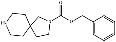벤질2,8-디아자스피로[4.5]데칸-2-카르복실산염 구조식 이미지