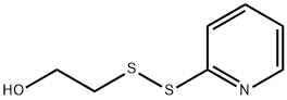 2-(2-(pyridin-2-yl)disulfanyl)ethanol Structure