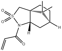 N-Acryloyl-(2S)-bornane-10,2-sultam 구조식 이미지