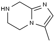 3-Methyl-5,6,7,8-tetrahydroiMidazo[1,2-a]pyrazine Structure