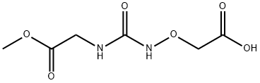 3,6-Dioxo-2,8-dioxa-5,7-diazadecan-10-oic acid Structure