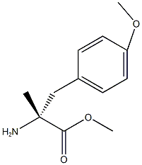 (R)-2-(4-Methoxybenzyl)-Ala-OMe Structure