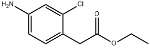 Ethyl 2-(4-aMino-2-chlorophenyl)acetate Structure