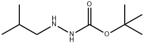 tert-Butyl 2-isobutylhydrazinecarboxylate 구조식 이미지