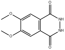 6,7-DiMethoxy-1,4-phthalazinediol Structure