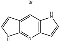 4-BROMO-PYRROLO[2,3-F]-7-AZAINDOLE Structure