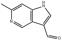 6-METHYL-5-AZAINDOLE-3-CARBOALDEHYDE Structure