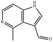 4-METHYL-5-AZAINDOLE-3-CARBOALDEHYDE Structure