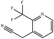 3-Pyridineacetonitrile, 2-(trifluoroMethyl)- 구조식 이미지