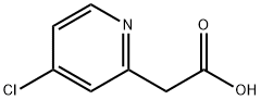 2-(4-CHLOROPYRIDIN-2-YL)ACETIC ACID Structure