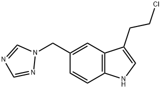 3-(2-Chloroethyl)-5-(1H-1,2,4-triazol-1-ylMethyl)-1H-indole Structure