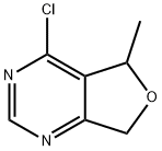 4-chloro-5-Methyl-5,7-dihydrofuro[3,4-d]pyriMidine 구조식 이미지
