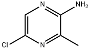 5-Chloro-3-Methylpyrazin-2-aMine Structure