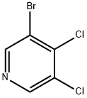 3-BroMo-4,5-dichloropyridine 구조식 이미지