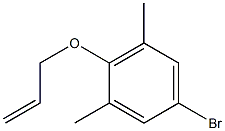 2-(Allyloxy)-5-broMo-1,3-diMethylbenzene 구조식 이미지