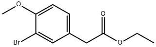 에틸3-broMo-4-메톡시페닐아세테이트 구조식 이미지
