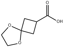 5,8-디옥사-스피로[3.4]옥탄-2-카르복실산 구조식 이미지