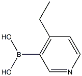 4-Ethyl-pyridin-3-yl-boronic acid
 구조식 이미지