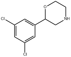 2-(3,5-Dichlorophenyl)-Morpholine HCl 구조식 이미지