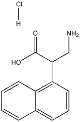 a-(AMinoMethyl)-1-naphthaleneacetic acid HCl Structure