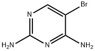 5-브로모피리미딘-2,4-디아민 구조식 이미지