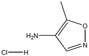 5-Methylisoxazol-4-aMine hydrochloride Structure