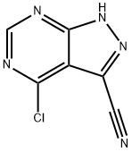 1004991-91-6 1H-Pyrazolo[3,4-d]pyriMidine-3-carbonitrile, 4-chloro-