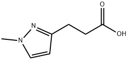 3-(1-Methylpyrazol-3-yl)propanoic acid Structure