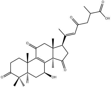 Ganoderenic acid D Structure