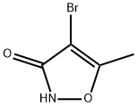 4-BroMo-5-Methylisoxazol-3-ol 구조식 이미지