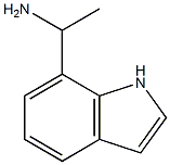 1H-Indole-7-MethanaMine, a-Methyl- Structure