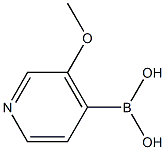 (3-METHOXYPYRIDIN-4-YL)BORONIC ACID 구조식 이미지