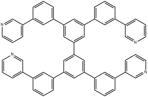 BP4MPy , 3,3',5,5'-tetra[(M-pyridyl)-phen-3-yl]biphenyl Structure