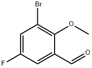 1009093-60-0 3-BROMO-5-FLUORO-2-METHOXYBENZALDEHYDE