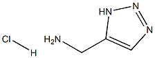 (1H-1,2,3-Triazol-4-yl)MethanaMine Hydrochloride 구조식 이미지