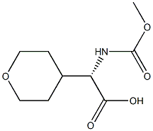 1009120-03-9 (S)-2-(Methoxycarbonylamino)-2-(tetrahydro-2H-pyran-4-yl)ethanoic acid