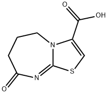 8-Oxo-5,6,7,8-tetrahydro-thiazolo[3,2-a][1,3]diazepine-3-carboxylic acid 구조식 이미지