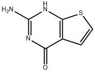 2-aMinothieno[2,3-d]pyriMidin-4(3H)-one 구조식 이미지