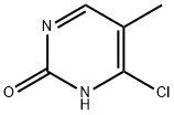 2(1H)-Pyrimidinone, 4-chloro-5-methyl- (6CI) 구조식 이미지