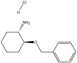 S,S-2-BenzyloxycyclohexylaMine hydrochloride Structure