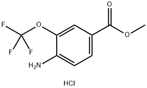 Methyl 4-AMino-3-(trifluoroMethoxy)benzoate 구조식 이미지