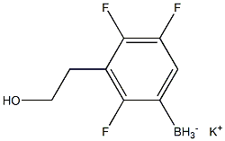 POTASSIUM 3-(2-HYDROXYETHYL)PHENYLTRIFLUOROBORATE Structure